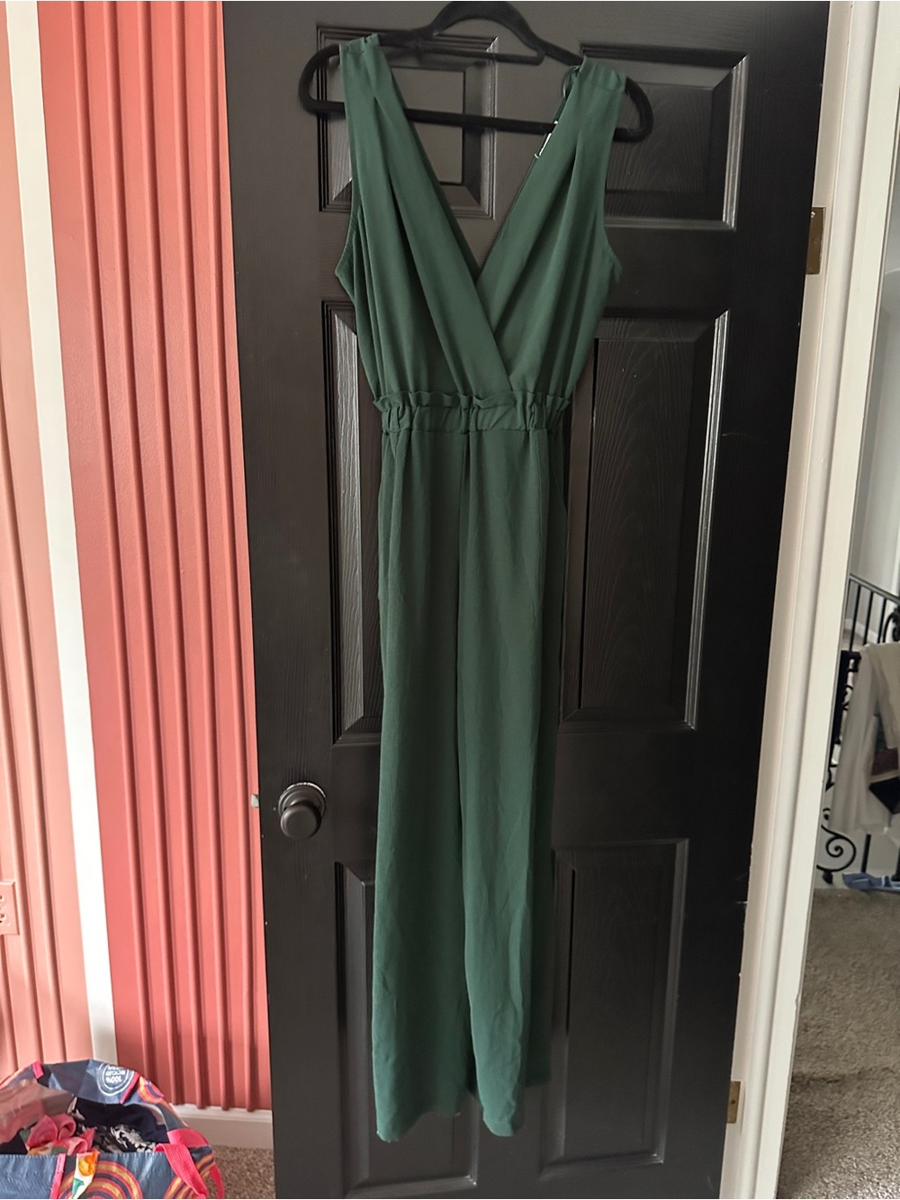 Monteau Forest Green Jumpsuit